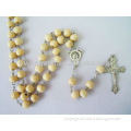 Natural Original wood beads necklace rosary jewelry accessory